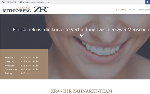 SEO Zahnarzt Ruthenberg